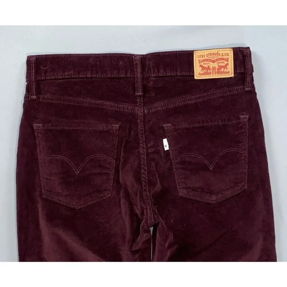 Levi's 311 Shaping Skinny 5-Pocket Jean Style Corduroy Pants, Cords. Women's 27. - Picture 5 of 5